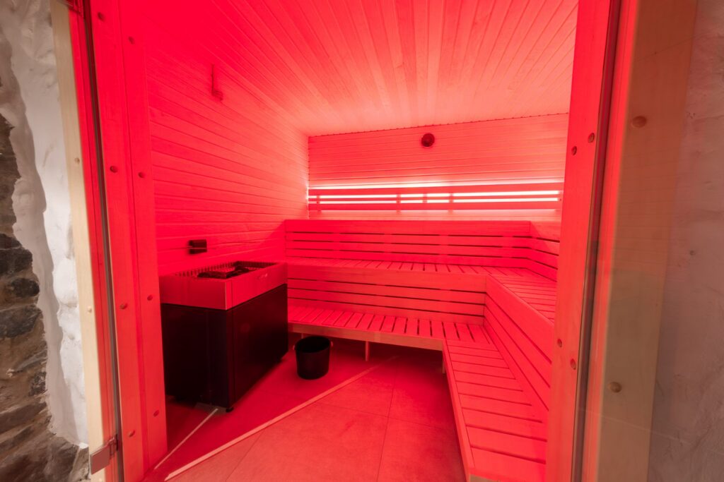 Finnische Sauna in der Diana